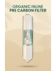Organic Pre Carbon Filter – Taste & Odor Removal, 10" Inline for RO Purifiers